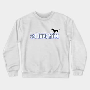 Best Dog Mom Crewneck Sweatshirt